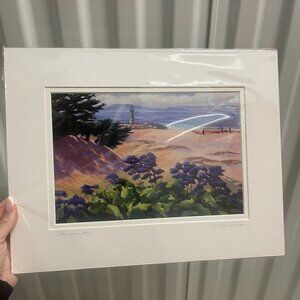 Sea Lavender Original Artwork by Michele Hausman